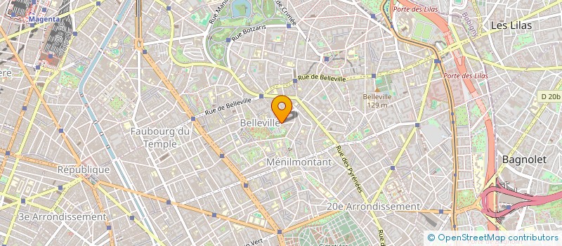 localisation de l'entreprise SCI PARIS JOURDAIN  PARIS