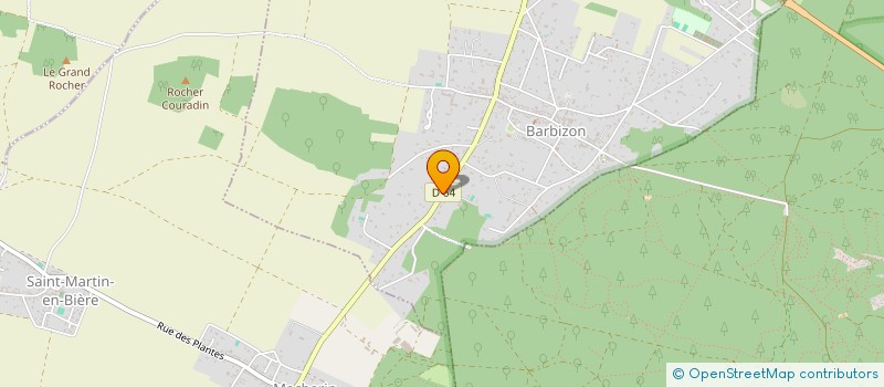 localisation de l'entreprise SCI PARIS MALAR  BARBIZON