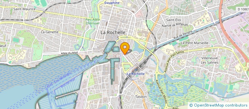 localisation de l'entreprise SCI PARIS NIORT  LA ROCHELLE