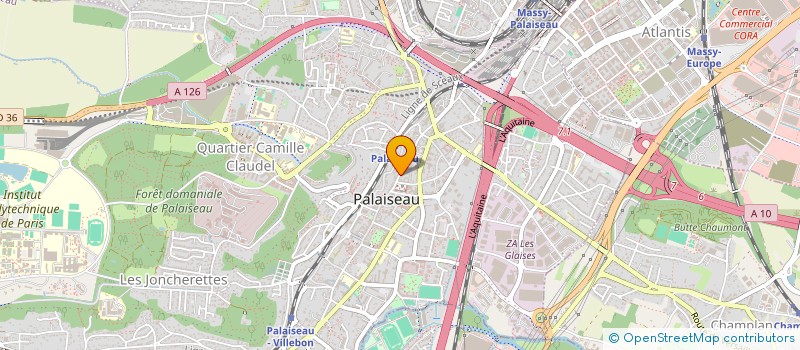 localisation de l'entreprise SCI PARIS PALAISEAU IMMOBILIER à PALAISEAU