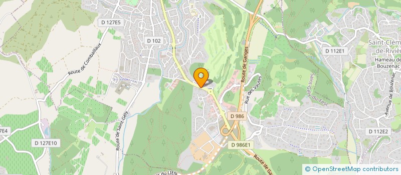 localisation de l'entreprise SCI PARIS PICPUS  SAINT-GELY-DU-FESC