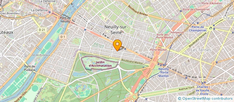 localisation de l'entreprise SCI PARIS PIERRE OZOIR LA FERRIERE 2 à NEUILLY-SUR-SEINE
