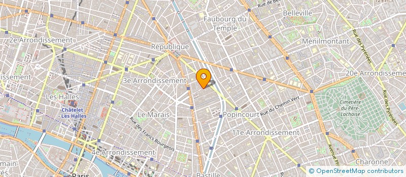 localisation de l'entreprise SCI PARIS PORT ROYAL  PARIS