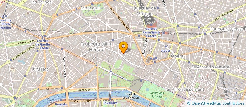 localisation de l'entreprise SCI PARIS SAUSSAIES  PARIS