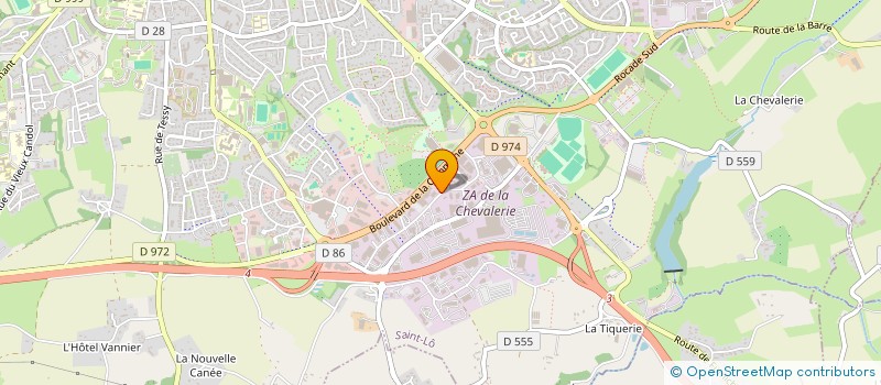 localisation de l'entreprise SCI PARIS-SEYCHELLES  SAINT-LO