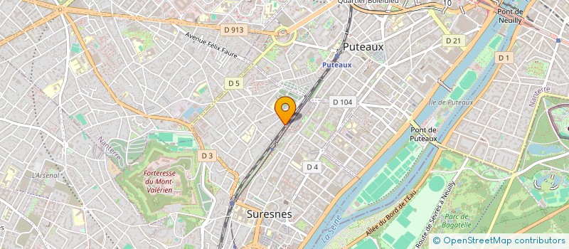localisation de l'entreprise SCI PARIS TOUT COMPRIS à SURESNES