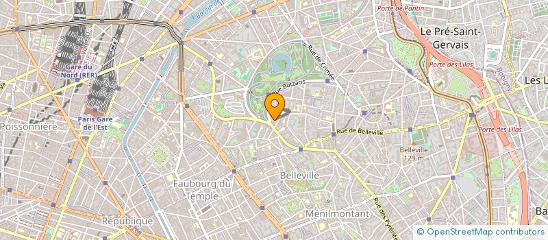 localisation de l'entreprise SCI PARIS VANNES  PARIS