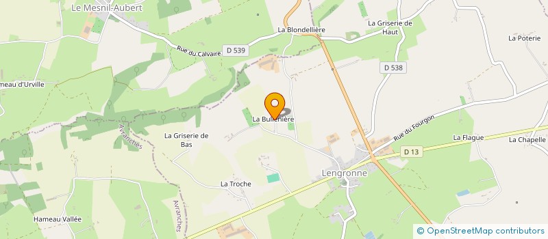 localisation de l'entreprise SCI PARIS VILLENEUVOISE  LENGRONNE