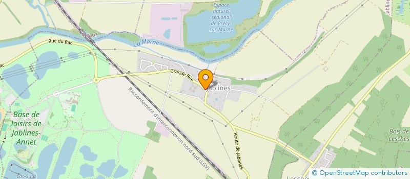 localisation de l'entreprise SCI PARIS XV  JABLINES