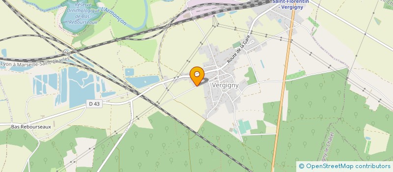 localisation de l'entreprise SCI PARISAMI  VERGIGNY