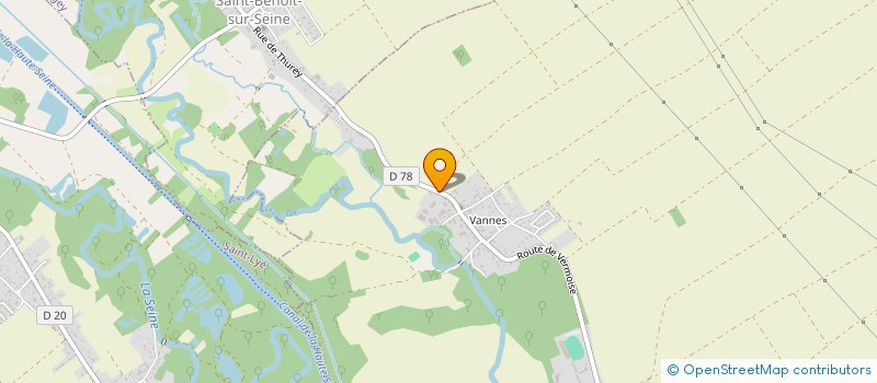 localisation de l'entreprise SCI PARISET BEAUJEAN à SAINTE-MAURE