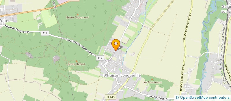 localisation de l'entreprise SCI PARISIA  D'HUISON-LONGUEVILLE