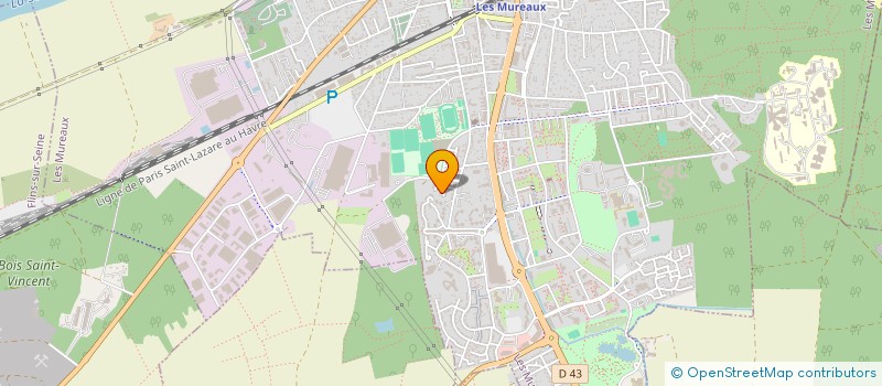 localisation de l'entreprise SCI PARISIENNE à LES MUREAUX