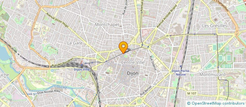 localisation de l'entreprise SCI PARISIENNE D'INVESTISSEMENT  DIJON