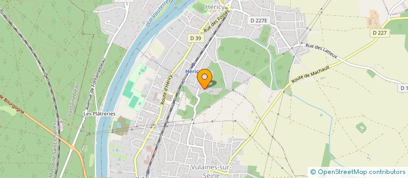 localisation de l'entreprise SCI PARISOT  VULAINES-SUR-SEINE