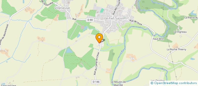 localisation de l'entreprise SCI PARISSA à MAUGES-SUR-LOIRE