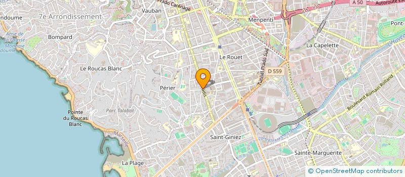 localisation de l'entreprise SCI PARIV à MARSEILLE