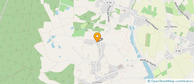 localisation de l'entreprise SCI PARJADIS  SAINT-MARTIN-D'AUXIGNY