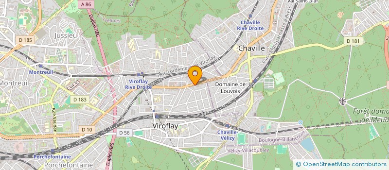 localisation de l'entreprise SCI PARK 11  VIROFLAY