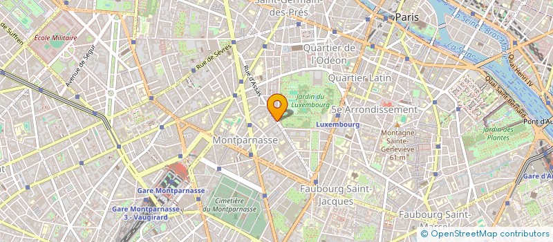 localisation de l'entreprise SCI PARKASSAS  PARIS