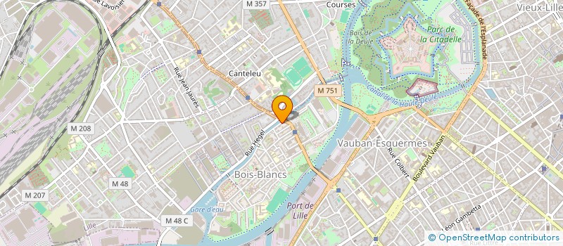 localisation de l'entreprise SCI PARKING JUSSIEU à LILLE