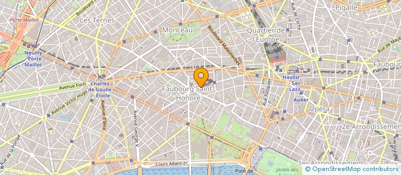 localisation de l'entreprise SCI PARKING SAINT HONORE  PARIS