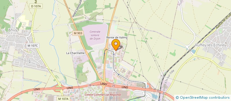 localisation de l'entreprise SCI PARKINVEST N 7 à DIJON