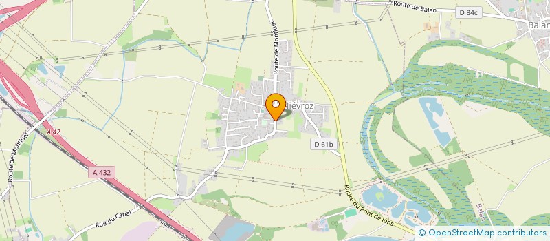 localisation de l'entreprise SCI PARLA STDE  NIEVROZ