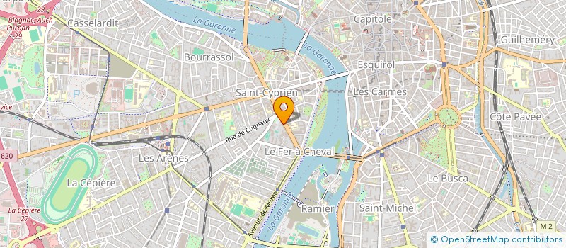 localisation de l'entreprise SCI PARLAU  TOULOUSE