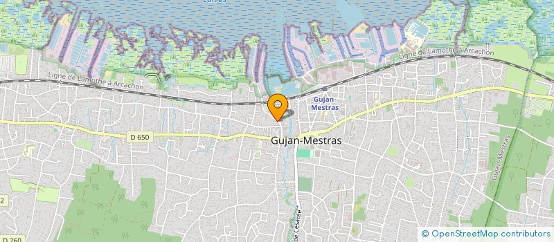 localisation de l'entreprise SCI PARLEMENT  TER  GUJAN-MESTRAS