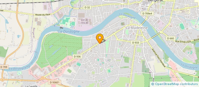localisation de l'entreprise SCI PARM à BERGERAC
