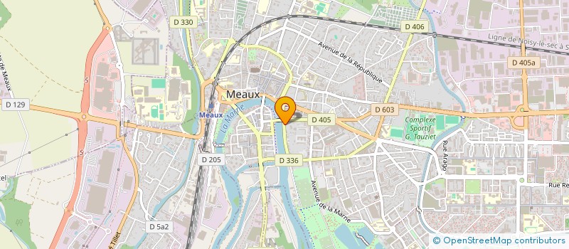 localisation de l'entreprise SCI PARMAIN à MEAUX
