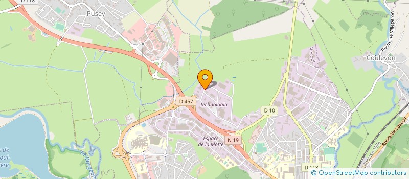 localisation de l'entreprise SCI PARMANTIER à VESOUL