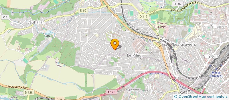 localisation de l'entreprise SCI PARMELTIF  IGNY