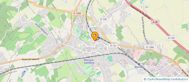 localisation de l'entreprise SCI PARMENIE  MOIRANS