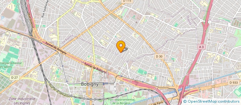 localisation de l'entreprise SCI PARMENTIER  DRANCY