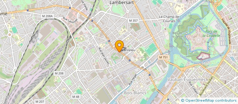 localisation de l'entreprise SCI PARMENTIER à LILLE