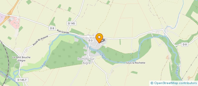 localisation de l'entreprise SCI PARMENTIER à CLOYES-LES-TROIS-RIVIERES