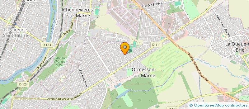 localisation de l'entreprise SCI PARMENTIER  ORMESSON-SUR-MARNE