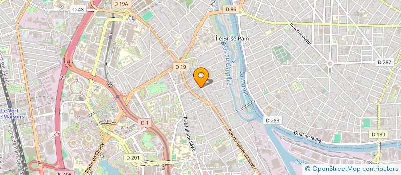 localisation de l'entreprise SCI PARNASSE à CRETEIL