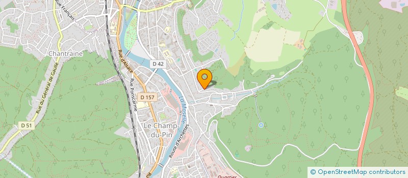localisation de l'entreprise SCI PAROLE à EPINAL