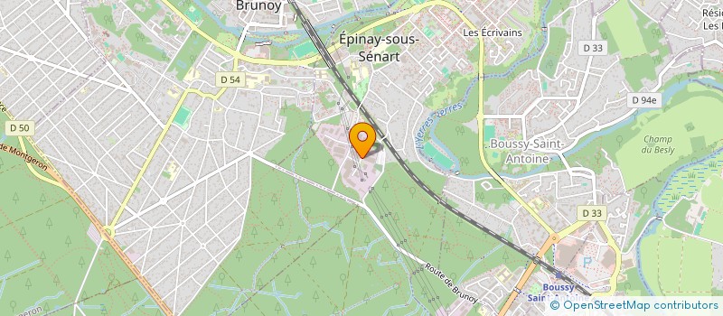 localisation de l'entreprise SCI PAROLE DU SALUT  EPINAY-SOUS-SENART