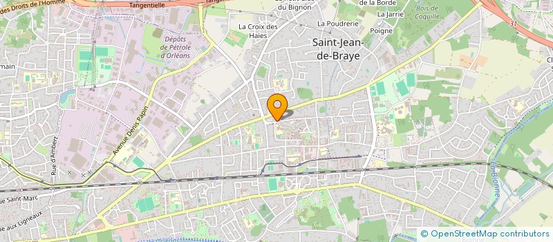 localisation de l'entreprise SCI PAROLE LANGAGE ET VOIX à SAINT-JEAN-DE-BRAYE