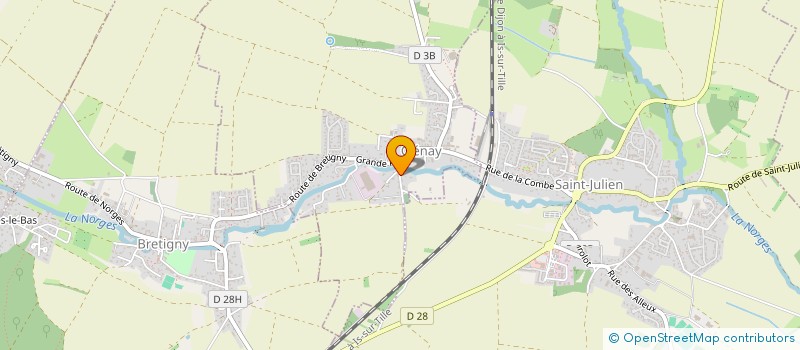 localisation de l'entreprise SCI PAROLIMI  CLENAY