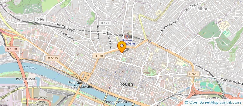 localisation de l'entreprise SCI PAROLY à ROUEN