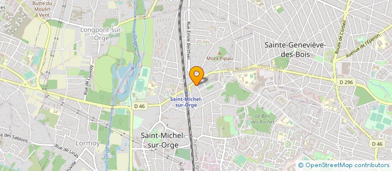 localisation de l'entreprise SCI PAROMORA  SAINT-MICHEL-SUR-ORGE