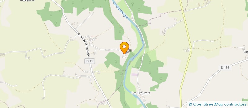 localisation de l'entreprise SCI PAROT ST MARTIN  BETHINES