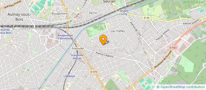 localisation de l'entreprise SCI PAROTINE à SEVRAN