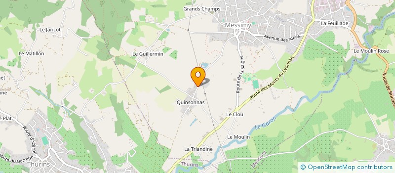 localisation de l'entreprise SCI PARREL  MESSIMY