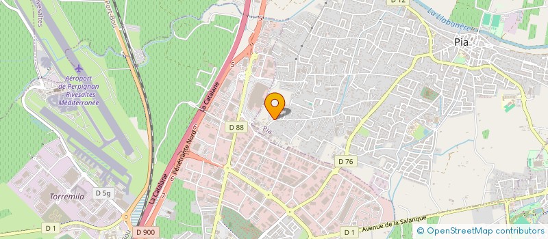 localisation de l'entreprise SCI PARS  PIA